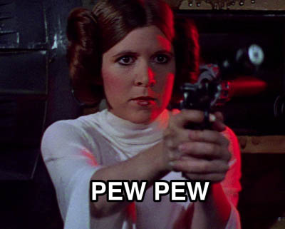 leia-with-laser-gun